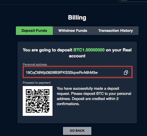 пополнение счета криптобо