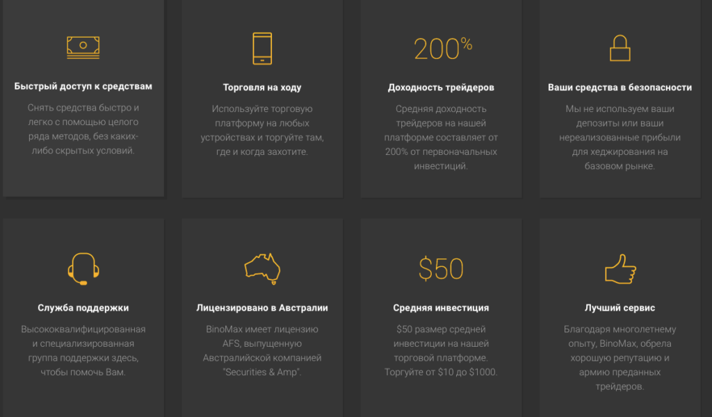 преимущества брокера