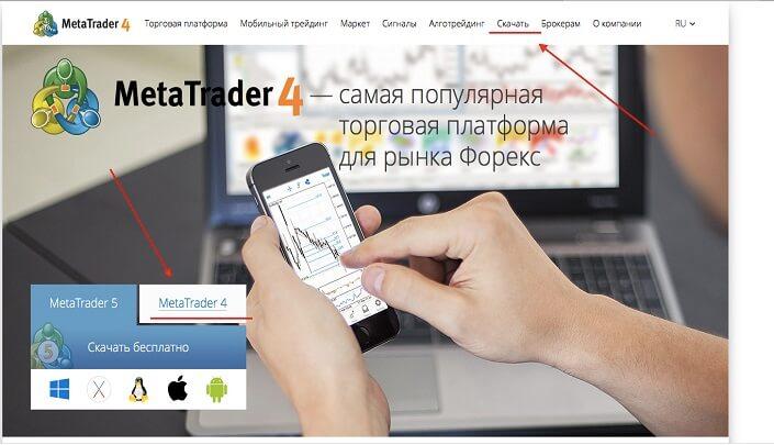 скачать метатрейдер 4