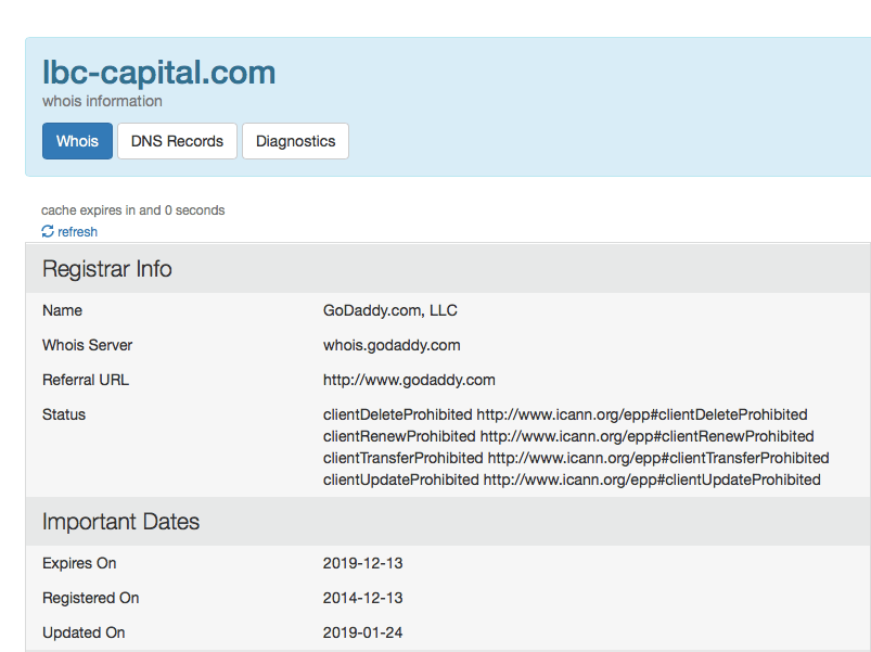 доменное имя брокера