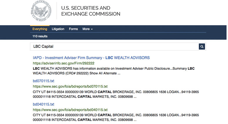 ложные данные