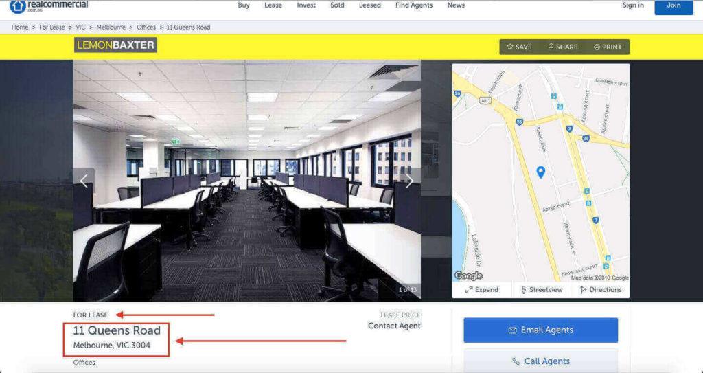 адрес офиса