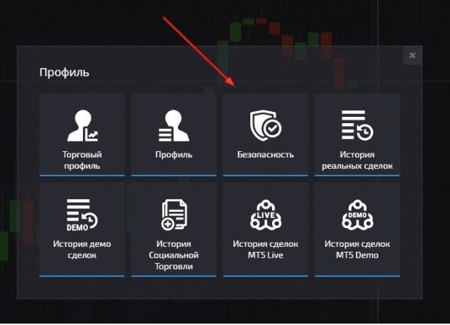 раздел безопасность