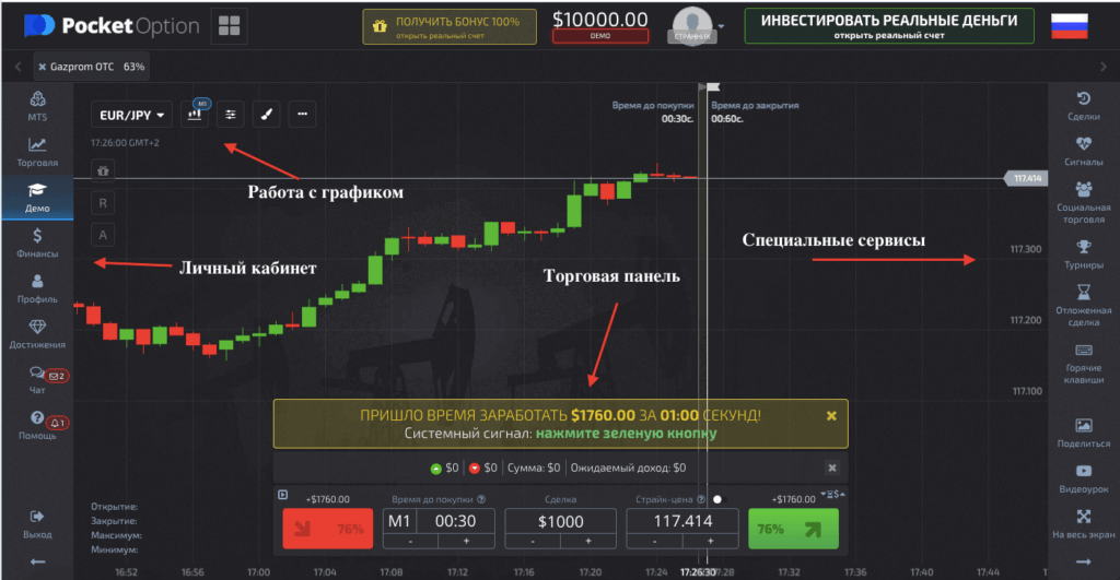 платформа покет оптион