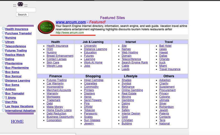 каталог сайтов
