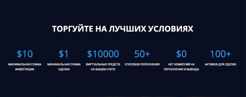 условия торговли