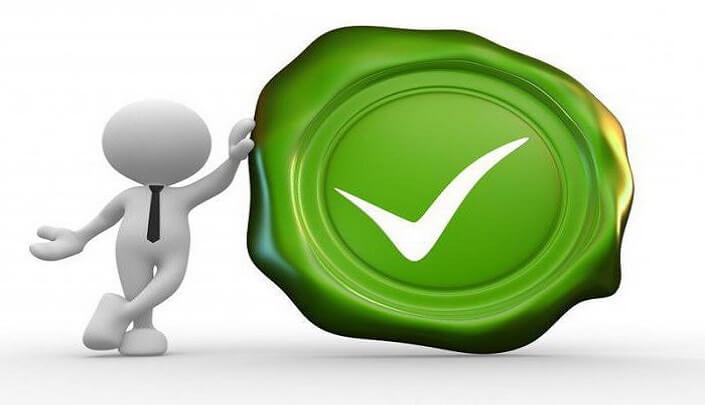 удачная верификация