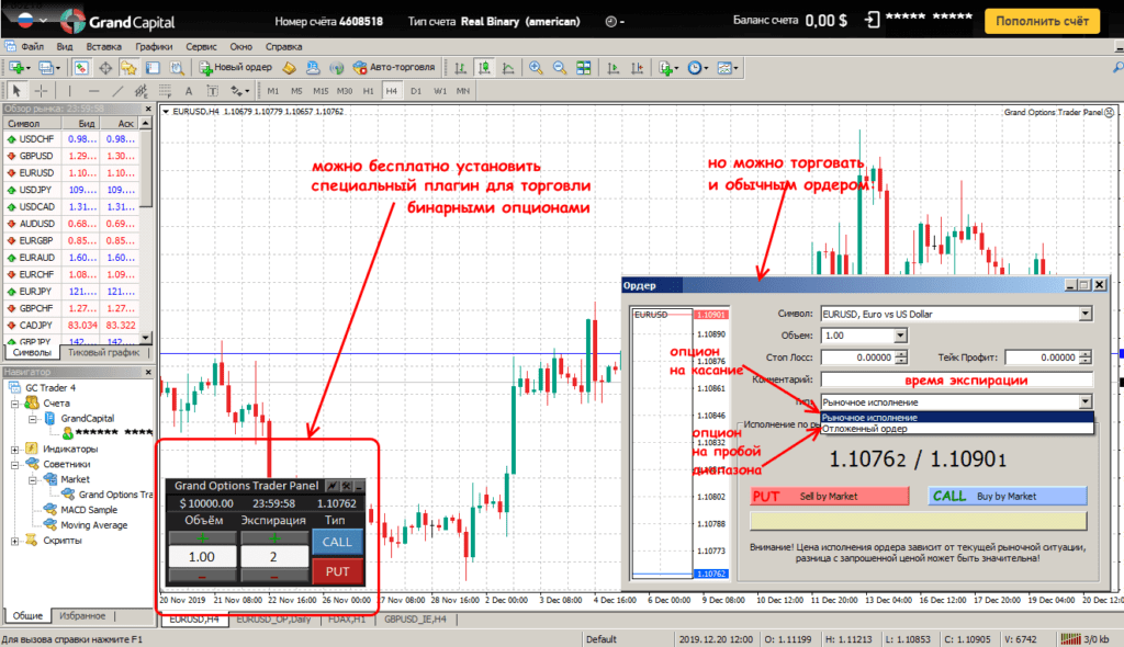 плагин метатрейдер