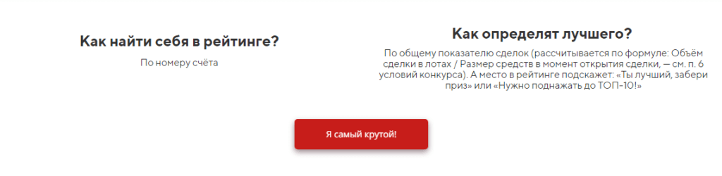 рейтинг участников