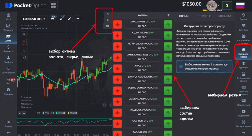 экспресс опцион