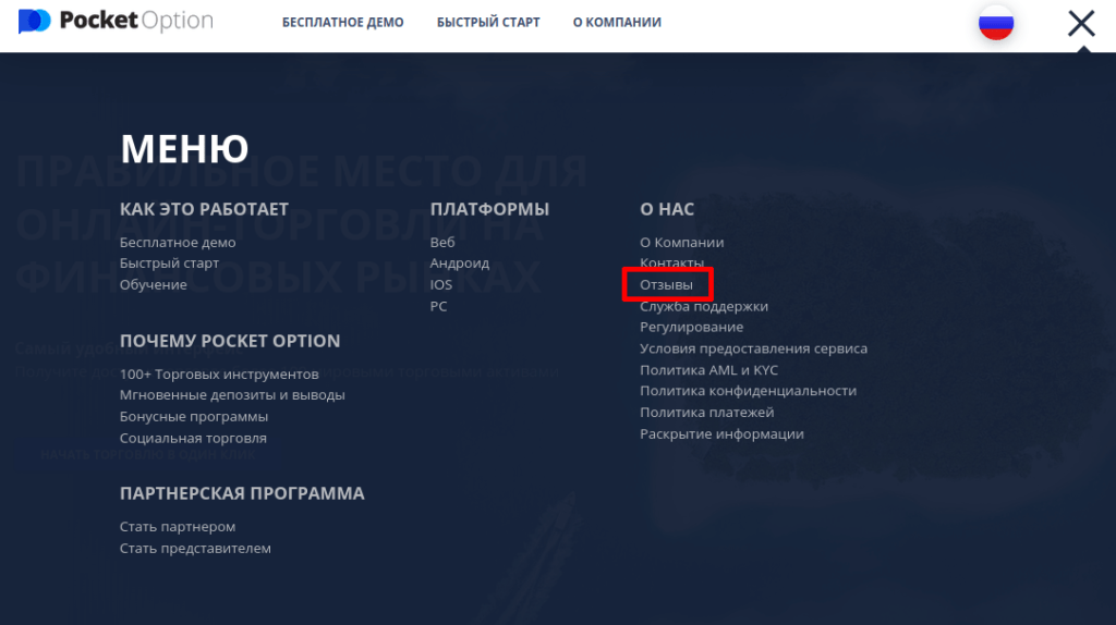 отзывы покет опшен