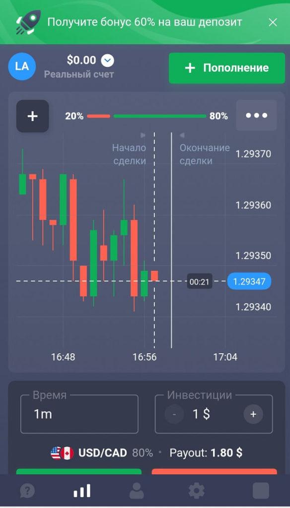 с мобильного вход