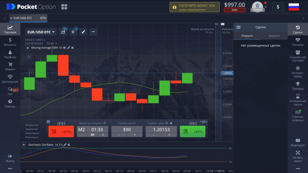 применяем в бинарах
