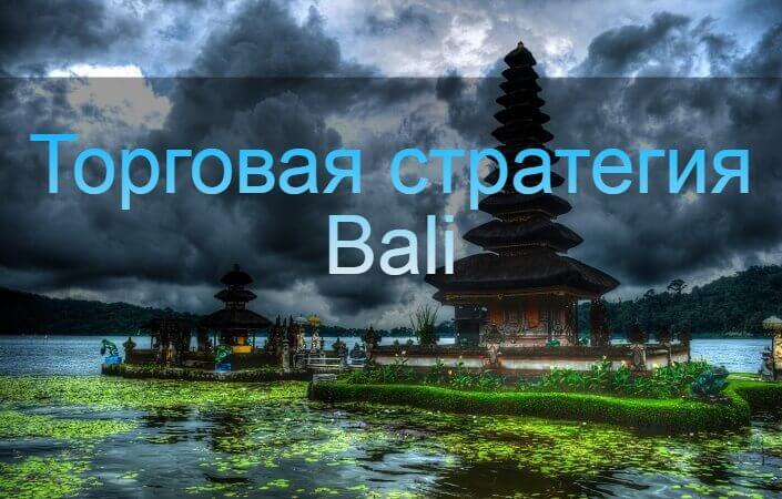 Торговая стратегия Бали -  принципы торговли и практические аспекты