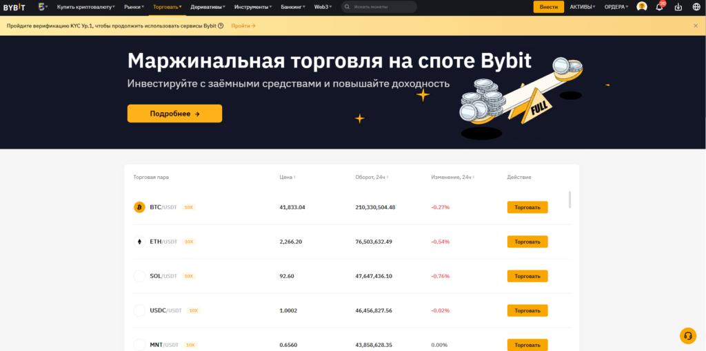 маржинальная торговля