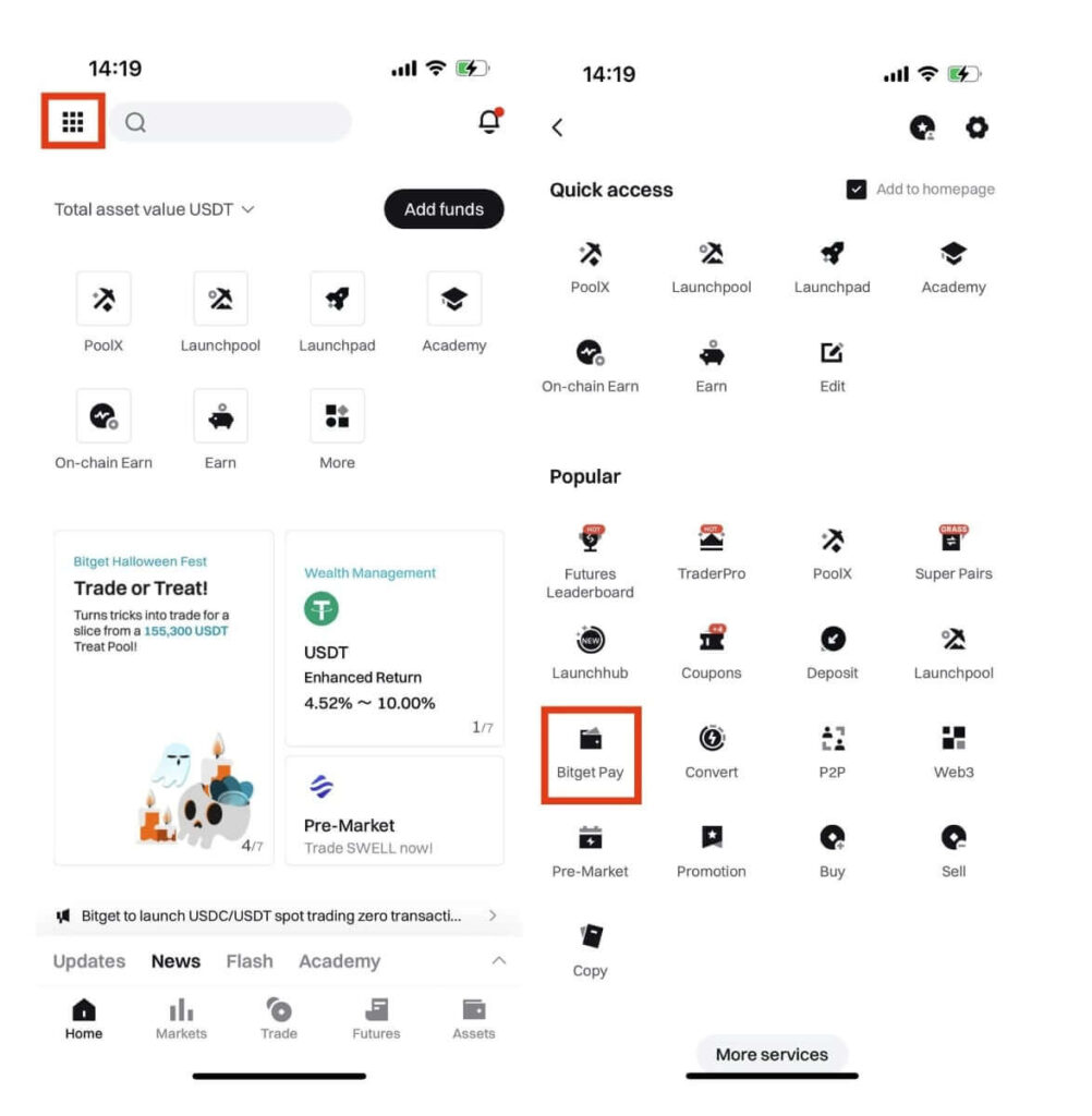 раздел битгет пэй