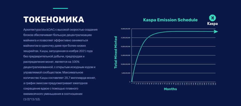 токеномика kas