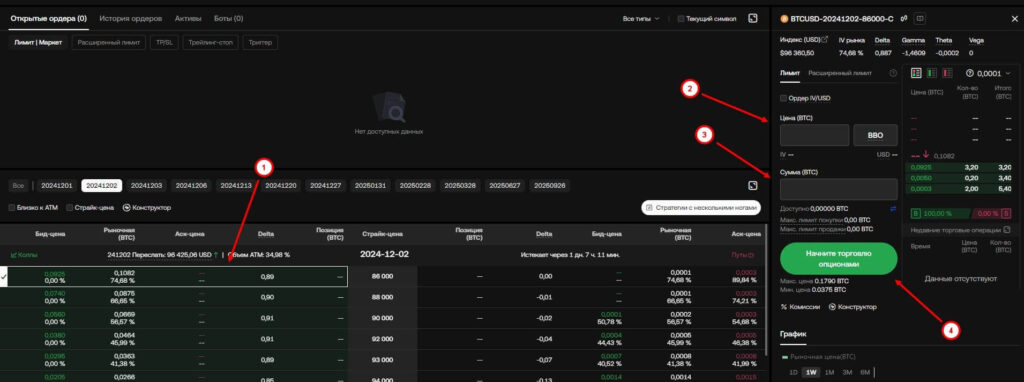 Торговля okx