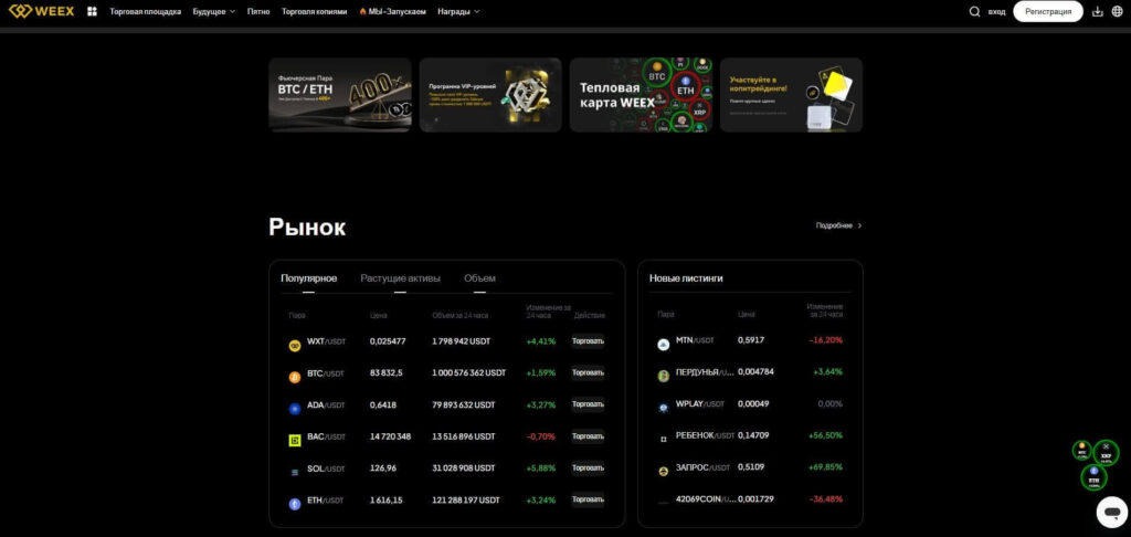 платформа weex